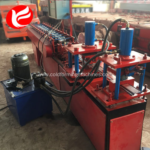 Automatic steel rolling shutter door roll forming machine